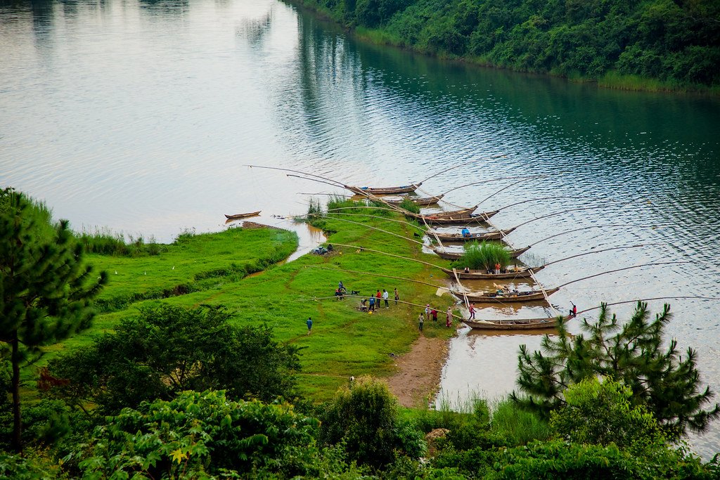 Lake Kivu shoreline